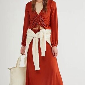 NWT Free People Beach Addison Convertible Set S